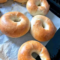 Snapdishの料理写真:自家製ベーグル🥯| にゃふてんさん