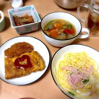 Snapdishの料理写真:旦那さんごはん|まっふぃーさん