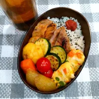 Snapdishの料理写真:豚味噌漬け弁当|ルルさん