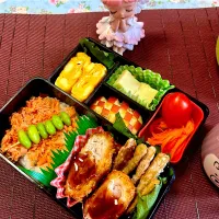 Snapdishの料理写真:今日のお弁当|akoさん