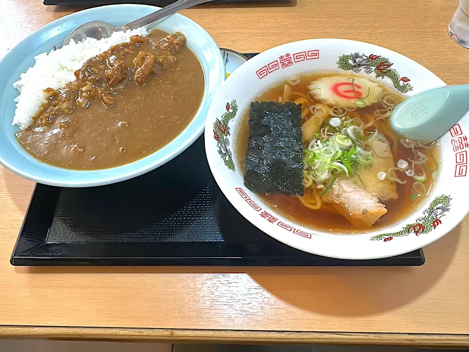 カレー➕半中華|ホッシーさん