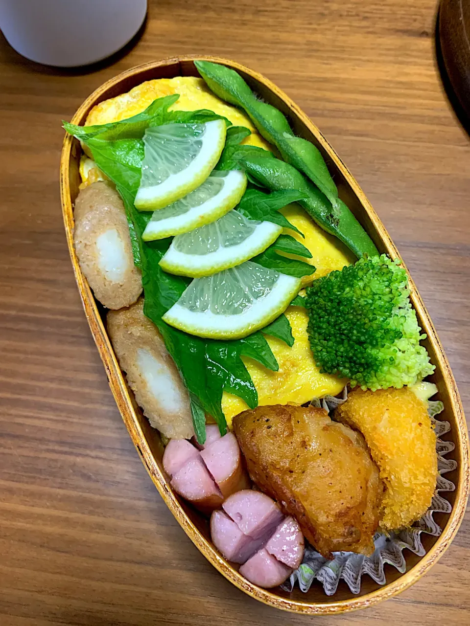 Snapdishの料理写真:旦那氏作のお弁当〜|Riemamaさん