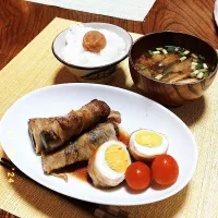 Snapdishの料理写真:茄子の肉巻き|akkoさん