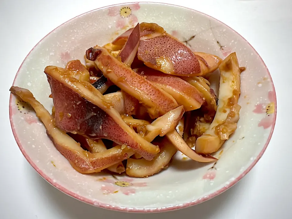 イカのニンニク味噌和え|ホッシーさん