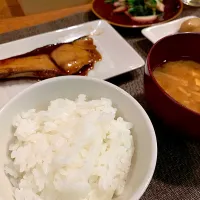 Snapdishの料理写真:今夜は和食🍚お米は『青天の霹靂』|いちごさん