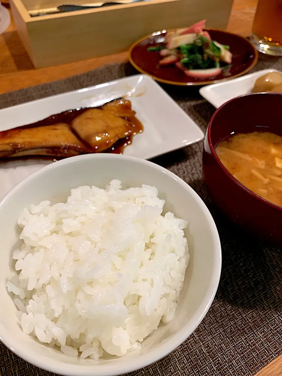 今夜は和食🍚お米は『青天の霹靂』|いちごさん