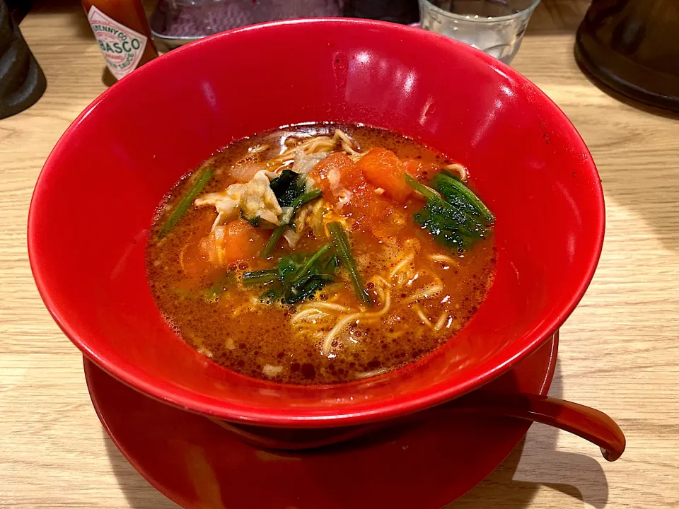 トマトラーメン🍜|おやぢさん