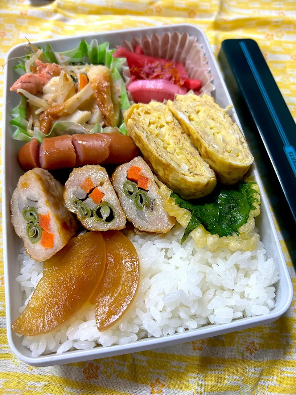 Snapdishの料理写真:お婆ちゃんの手作り弁当👵|あーちゃんさん