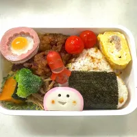 Snapdishの料理写真:2024年11月7日　オレ弁当🍙|クッキングおやぢさん