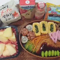 Snapdishの料理写真:今日のお弁当|a.fさん