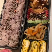 Snapdishの料理写真:11/7 高校生息子のお弁当|ちととんさん