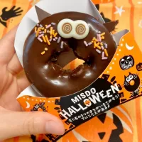 Snapdishの料理写真:ハロウィンドーナツ🍩🎃👻|あめふくらさん