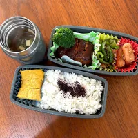 Snapdishの料理写真:2024.11.7 高2息子弁当|こうれい母さん