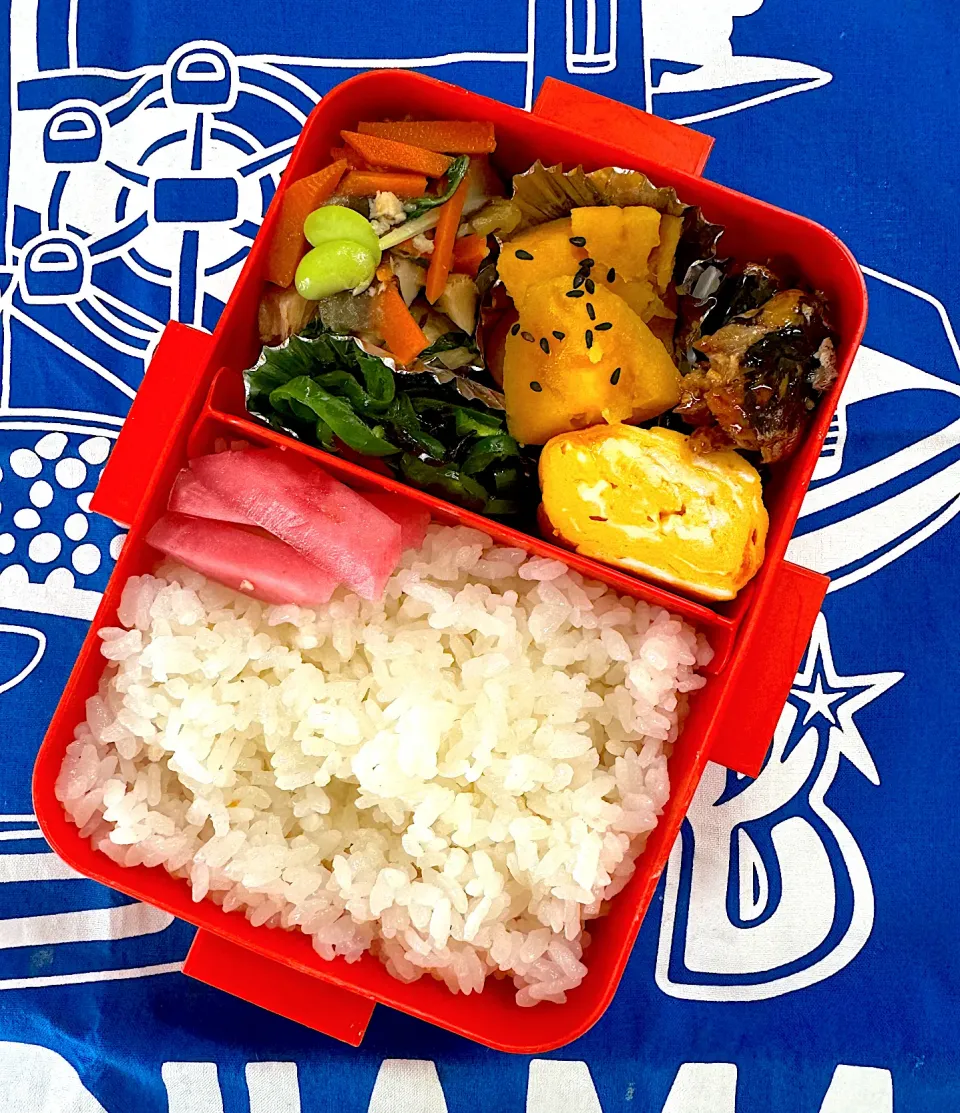 Snapdishの料理写真:11月7日 急に私だけ 弁当🍱 Www|sakuramochiさん