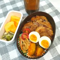 Snapdishの料理写真:チャーシュー丼弁当|ルルさん