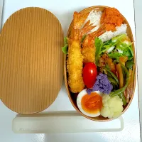 Snapdishの料理写真:2024,11/7 高２娘のお弁当🍱|naoちんさん