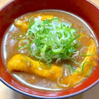 Snapdishの料理写真:カレーの残り　うどん|まつさん