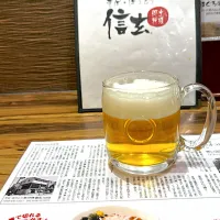 Snapdishの料理写真:山梨県そば・ほうとう信玄ビール| あべたかひろさん