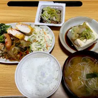 Snapdishの料理写真:今日の朝ごはん|料理好きなじいさまさん