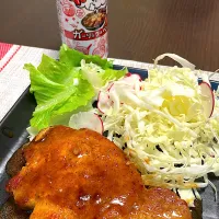 Snapdishの料理写真:豚ステーキ| Atsukoさん