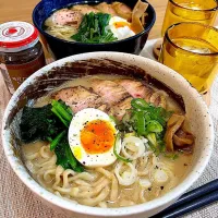 Snapdishの料理写真:自家製ラーメン🍜