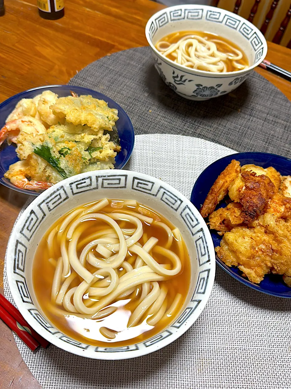 Snapdishの料理写真:吉田うどん、天ぷら|kaaaaaさん