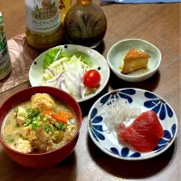 Snapdishの料理写真:お一人様晩ごはん|あっつさん