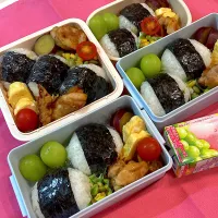 Snapdishの料理写真:おにぎり弁当|R☆Mさん