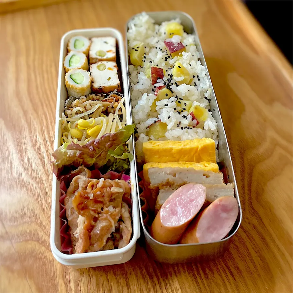 Snapdishの料理写真:令和6年11月8日(金) 息子のお弁当|みかりんさん