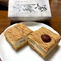 Snapdishの料理写真:マロンケーキ|はっちぃさん