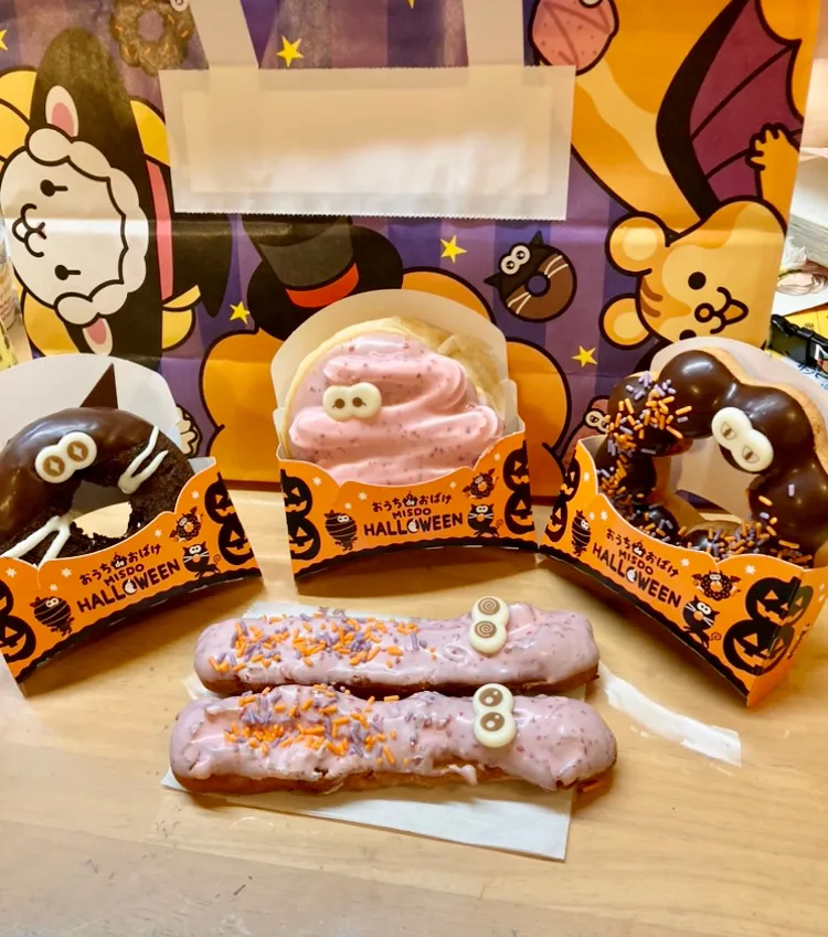 ハロウィンドーナツ大集合🎃🍩🧟|あめふくらさん