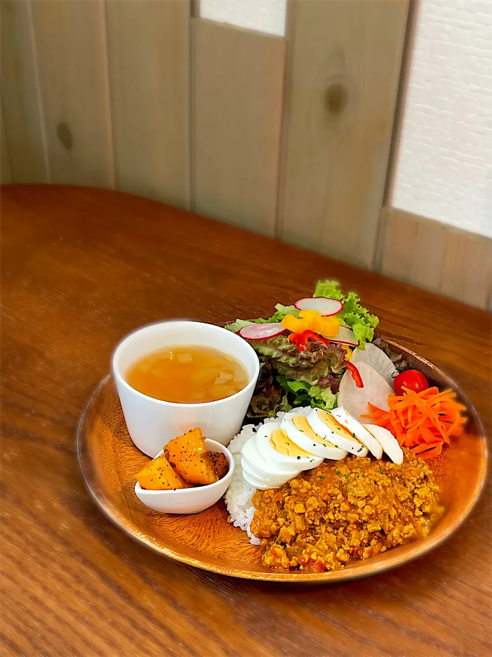 ココナッツとトマトたっぷり🍅ピリ辛キーマカレー|maSami＊さん