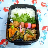 Snapdishの料理写真:2024年11月8日（金）のお弁当🍱。|ママちんさん