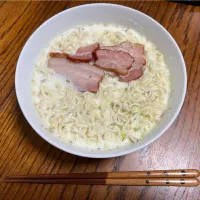 Snapdishの料理写真:塩カルボナーラ麺🍜