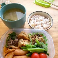 Snapdishの料理写真:今日のお弁当|コモモLOVEさん