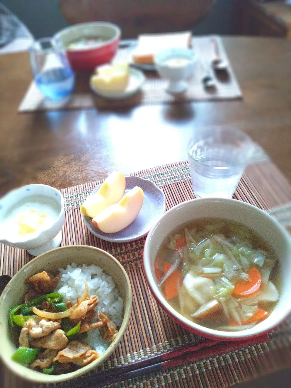 Snapdishの料理写真:朝ごはん⛅️！|まめころさん