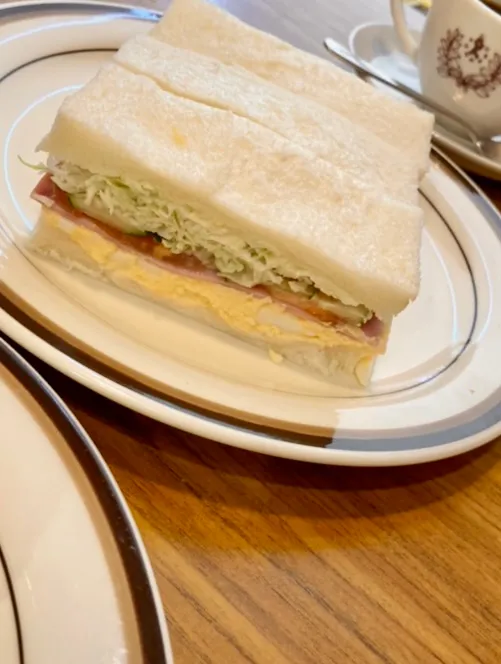 野菜サンド🥗🥚🥪|あめふくらさん