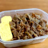 Snapdishの料理写真:牛丼弁当|ふくすけ食堂さん