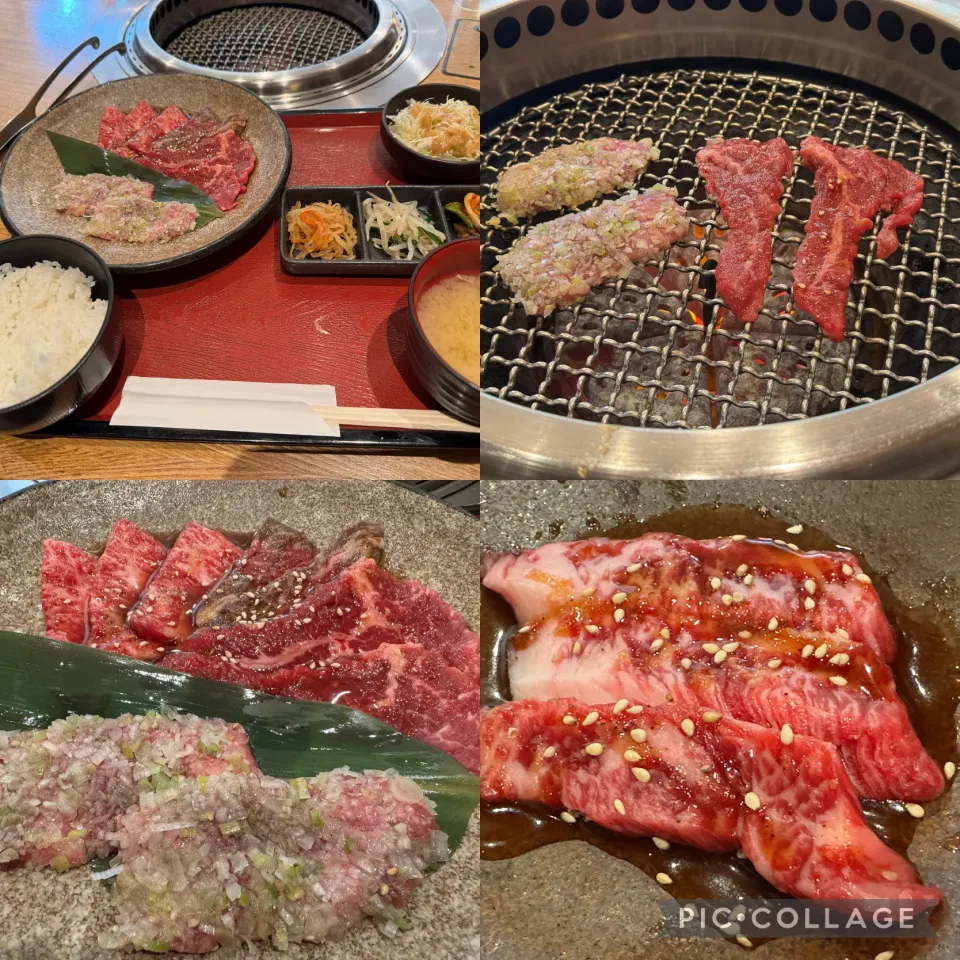 Snapdishの料理写真:休日ランチはゆっくり焼肉を@旅亭　まんぷく　六本木ヒルズ店にて。　美味しくいただきました。　からの3日間限定先行ロードショーで室井慎次を。|sniper66さん