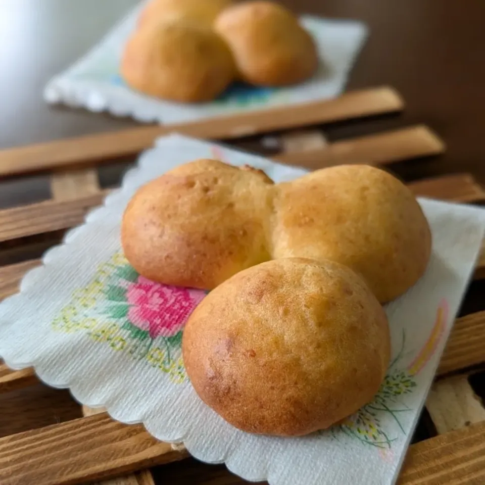 ポンデケージョにもドーナツにもなり損ねたパンのようなケーキのようなお菓子|ちょこさん