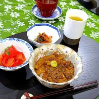 Snapdishの料理写真:鯛茶漬けのお夕飯‼️|Seikoさん