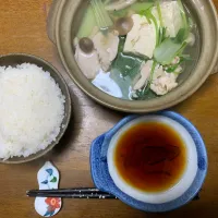 Snapdishの料理写真:夕食　鶏鍋|ATさん