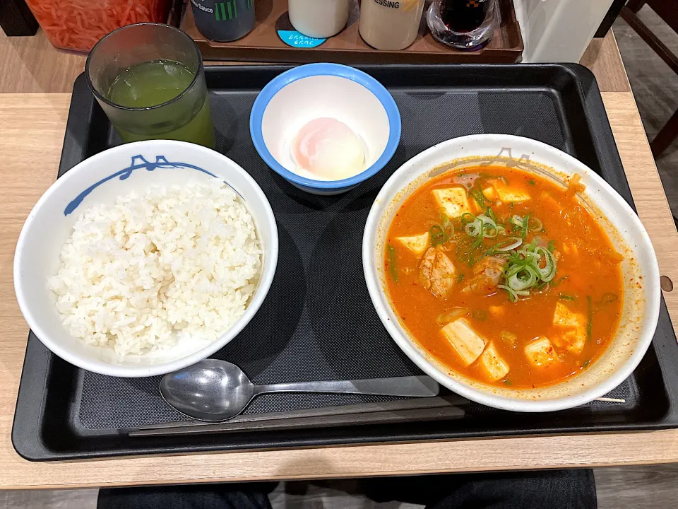 鶏豆腐キムチチゲセット|しのぶさん