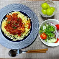 Snapdishの料理写真:金曜日の晩ごはん|藤田 まり子さん