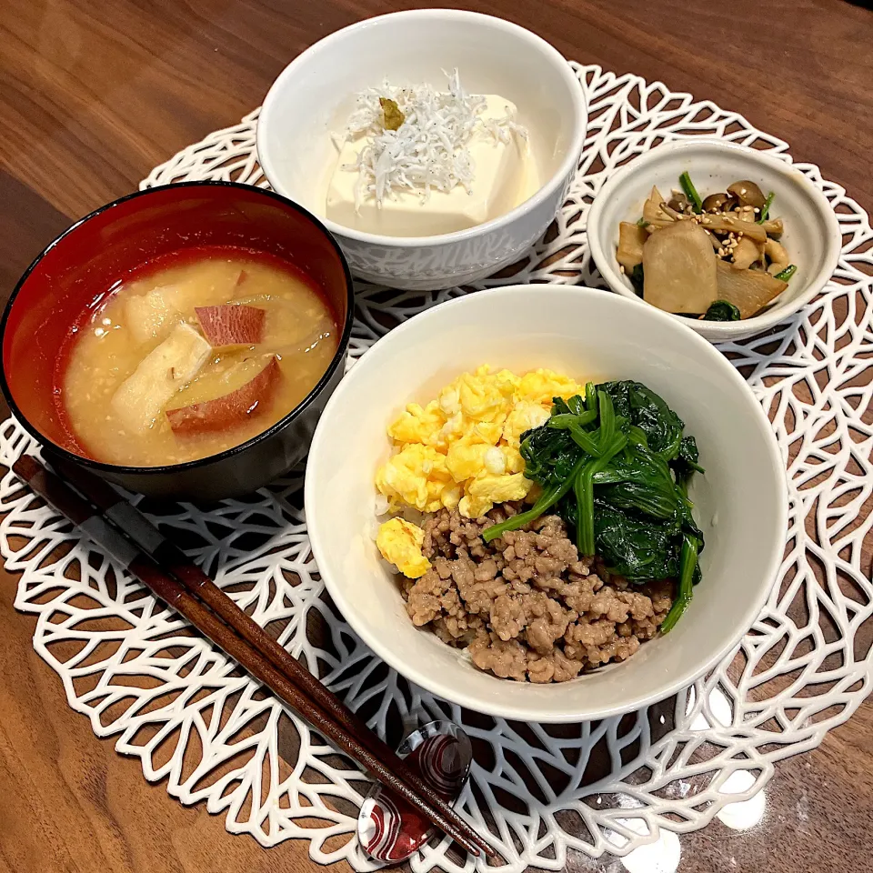 11/8  そぼろ丼|らぶちあんさん