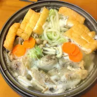 Snapdishの料理写真:鶏うどん鍋|chikakoさん