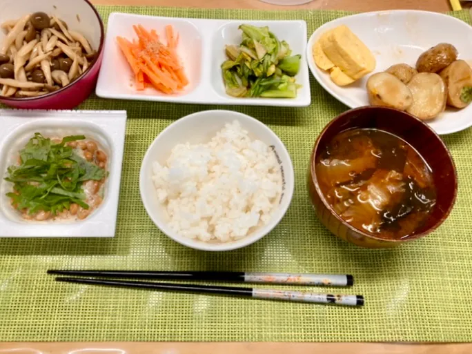 朝ごはん定食|あめふくらさん