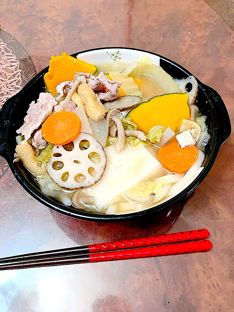 Snapdishの料理写真:ほうとう風うどん|ショコラさん