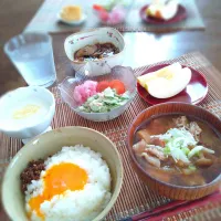 Snapdishの料理写真:朝ごはん🌄！| まめころさん