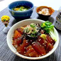 漬けまぐろ丼|アルティッチョさん